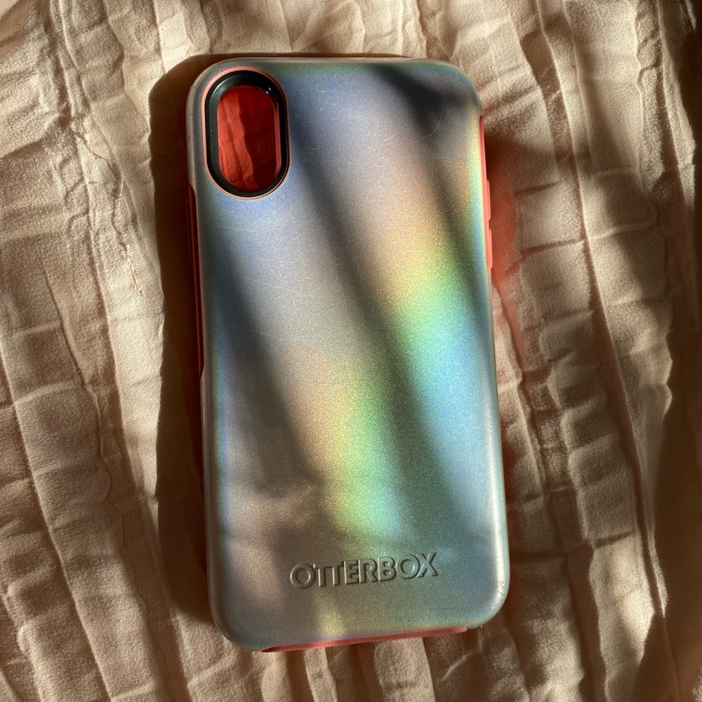 Holographic Otterbox iPhone X Case